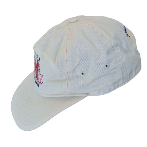 Anthropologie Coney Island Picnic Montauk Major League Cap Baseball Hat Ivory - Picture 16 of 16